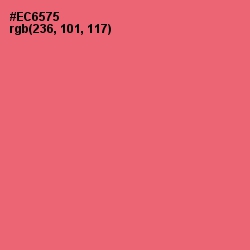 #EC6575 - Brink Pink Color Image