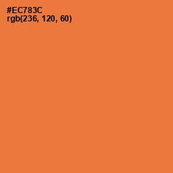 #EC783C - Crusta Color Image