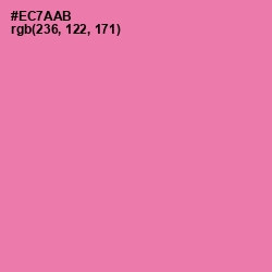 #EC7AAB - Persian Pink Color Image