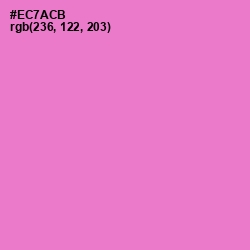 #EC7ACB - Orchid Color Image