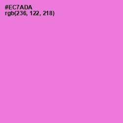 #EC7ADA - Orchid Color Image