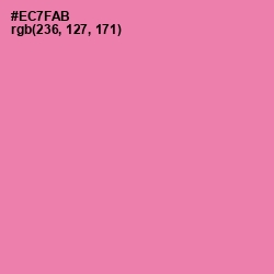 #EC7FAB - Persian Pink Color Image