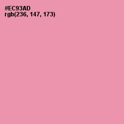 #EC93AD - Mauvelous Color Image