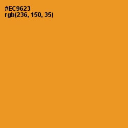 #EC9623 - Carrot Orange Color Image