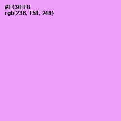 #EC9EF8 - Lavender Magenta Color Image
