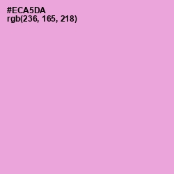 #ECA5DA - Lavender Pink Color Image