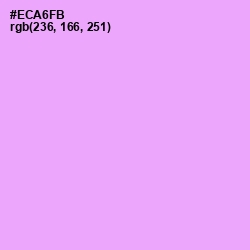 #ECA6FB - Mauve Color Image