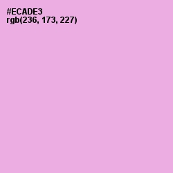 #ECADE3 - Lavender Rose Color Image