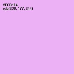 #ECB1F4 - Mauve Color Image