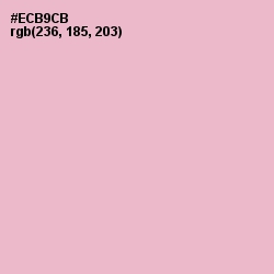 #ECB9CB - Lavender Pink Color Image