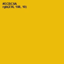 #ECBC0A - Corn Color Image