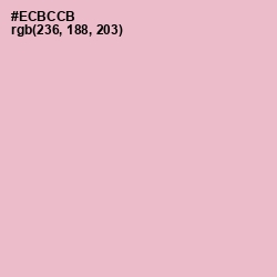 #ECBCCB - Cupid Color Image