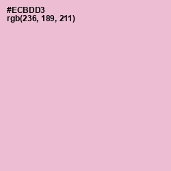 #ECBDD3 - Cupid Color Image