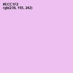 #ECC1F2 - French Lilac Color Image