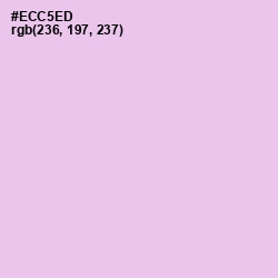 #ECC5ED - French Lilac Color Image