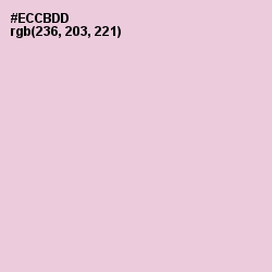 #ECCBDD - Twilight Color Image