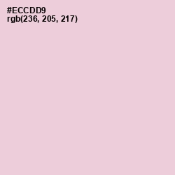 #ECCDD9 - Twilight Color Image