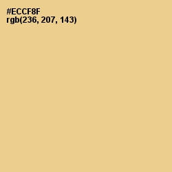 #ECCF8F - Putty Color Image