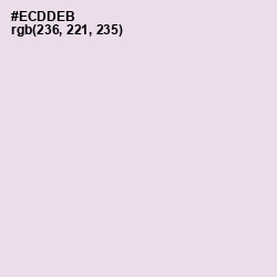 #ECDDEB - Snuff Color Image