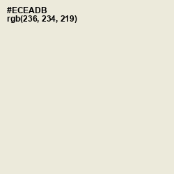 #ECEADB - White Rock Color Image