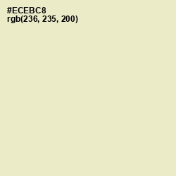 #ECEBC8 - Aths Special Color Image