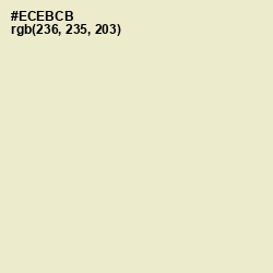 #ECEBCB - Aths Special Color Image