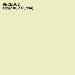 #ECEDC2 - Aths Special Color Image