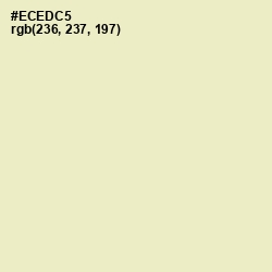 #ECEDC5 - Aths Special Color Image