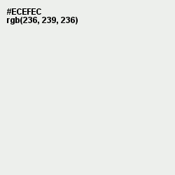 #ECEFEC - Gallery Color Image