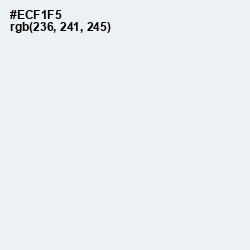 #ECF1F5 - Athens Gray Color Image