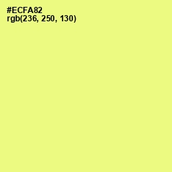#ECFA82 - Honeysuckle Color Image
