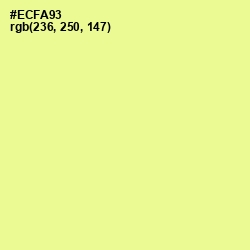 #ECFA93 - Jonquil Color Image