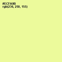 #ECFA9B - Jonquil Color Image