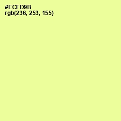 #ECFD9B - Jonquil Color Image