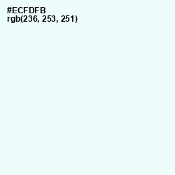 #ECFDFB - Clear Day Color Image