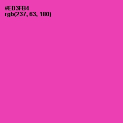 #ED3FB4 - Persian Rose Color Image