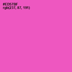 #ED57BF - Brilliant Rose Color Image