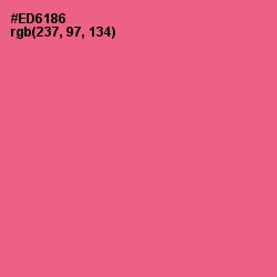 #ED6186 - Froly Color Image