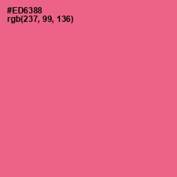 #ED6388 - Froly Color Image