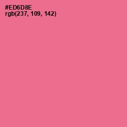 #ED6D8E - Froly Color Image