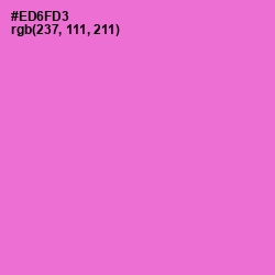 #ED6FD3 - Orchid Color Image