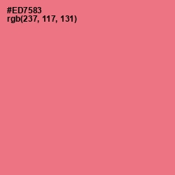 #ED7583 - Froly Color Image