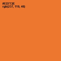 #ED772E - Crusta Color Image