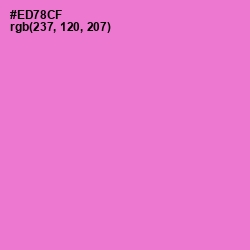 #ED78CF - Orchid Color Image