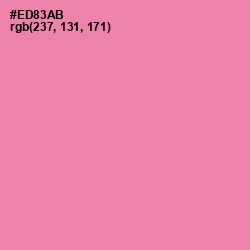 #ED83AB - Carissma Color Image