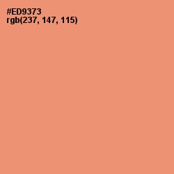 #ED9373 - Apricot Color Image