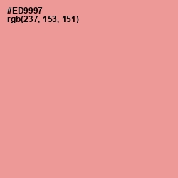 #ED9997 - Sea Pink Color Image