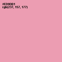 #ED9DB1 - Wewak Color Image