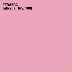 #EDA5BC - Shilo Color Image