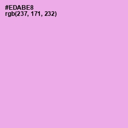 #EDABE8 - Lavender Rose Color Image